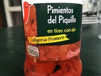 Mängden socker i Pimientos del piquillo