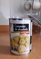 Mängden socker i Corazones de alcachofa