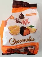 Mängden socker i BonRoll - Choconolas con naranja