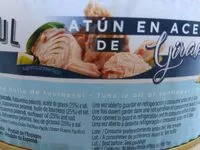 Mängden socker i Atún en aceite de girasol