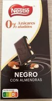 Mängden socker i Chocolate negro con almendras