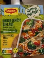 Mängden socker i Bunter gemüse auflauf