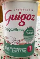 Mängden socker i GUIGOZ GuigozGest 1 830g 1er âge