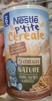Mängden socker i P'TITE CEREALE 5 Céréales - Boîte 415g - De 6 à 36 mois