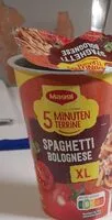 Mängden socker i 5 Minuten Terrine Spaghetti Bolognese XL