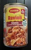 Mängden socker i Ravioli Bolognese