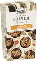 Mängden socker i NESTLE L'ATELIER LES BOUCHÉES Noir caramel