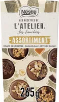 Mängden socker i Nestle l'atelier les bouchées mix