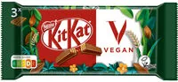 Mängden socker i Kit Kat vegan