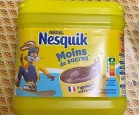 Mängden socker i Nesquik moins de sucre