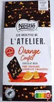 Mängden socker i Chocolat Noir Orange confite