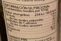 Mängden socker i Salsa de soja tamari