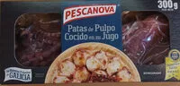 Mängden socker i Patas de Pulpo cocido en su jugo