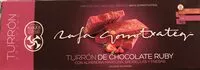 Mängden socker i Turrón de Chocolate Ruby