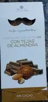 Mängden socker i Chocolate con leche con tejas de almendra
