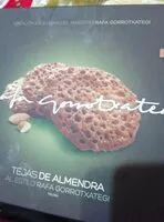 Mängden socker i Tejas de almendra