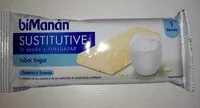 Mängden socker i Bimanan sustitutive yogur
