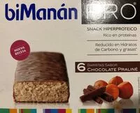 Mängden socker i Snack hiperproteico