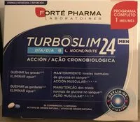 Mängden socker i Turbo Slim 24 men