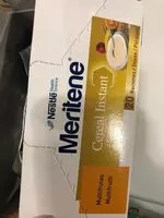 Mängden socker i Meritene cereal instant multifrutas