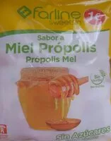 Mängden socker i Caramelos sabor miel propolis