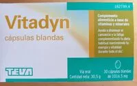 Mängden socker i Vitadyn cápsulas blandas