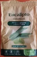 Mängden socker i Eucalipto caramelos