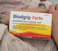 Mängden socker i Bisolgrip