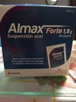 Mängden socker i Almax forte