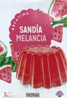 Mängden socker i Gelatina de sandia