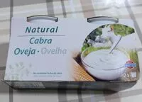 Mängden socker i Yogur natural de cabra y oveja