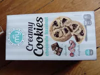 Mängden socker i creamy cookies chocolate hazelnut