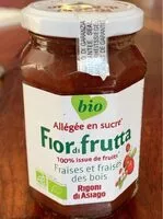 Mängden socker i Fior di Frutta fraises et fraises des bois