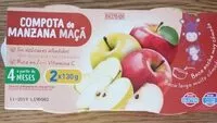 Mängden socker i Compota de manzana