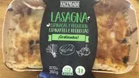 Mängden socker i Lasagna espinacas y requesón