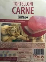 Mängden socker i Tortelloni de carne