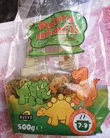 Mängden socker i Pasta Infantil con vegetales