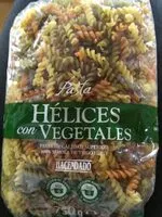 Mängden socker i Hélices con vegetales