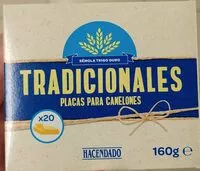 Mängden socker i Placas para canelones tradicionales