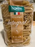 Mängden socker i Penne integral