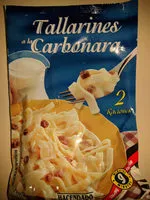 Mängden socker i Tallarines carbonara