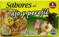 Mängden socker i Sabores al ajo y perejil
