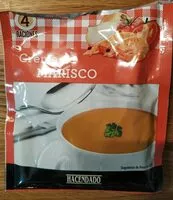 Mängden socker i Crema de marisco