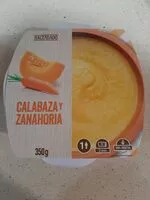 Mängden socker i Crema de calabaza y zanahoria