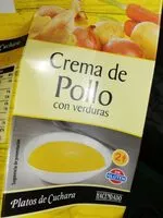 Mängden socker i Crema de Pollo