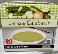 Mängden socker i Crema de calabacín