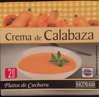 Mängden socker i Crema de calabaza