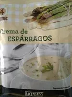 Mängden socker i Crema De Espárragos Deshidratada