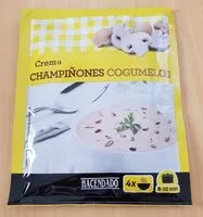 Mängden socker i crema champiñones cogumelos