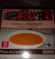 Mängden socker i Crema de marisco